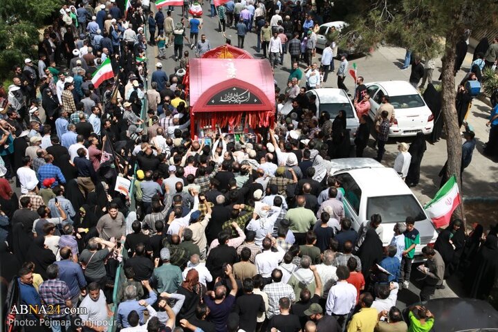 Photos: Funeral ceremony of martyrs of Zionist regime's aggression held in Isfahan