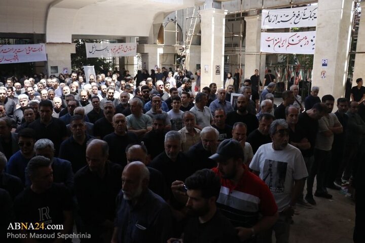 Photos: Funeral ceremony of martyr Khalil Alipour held in Tabriz