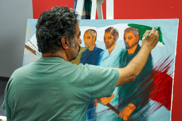 Photos: "My Homeland" art event held in Mashhad