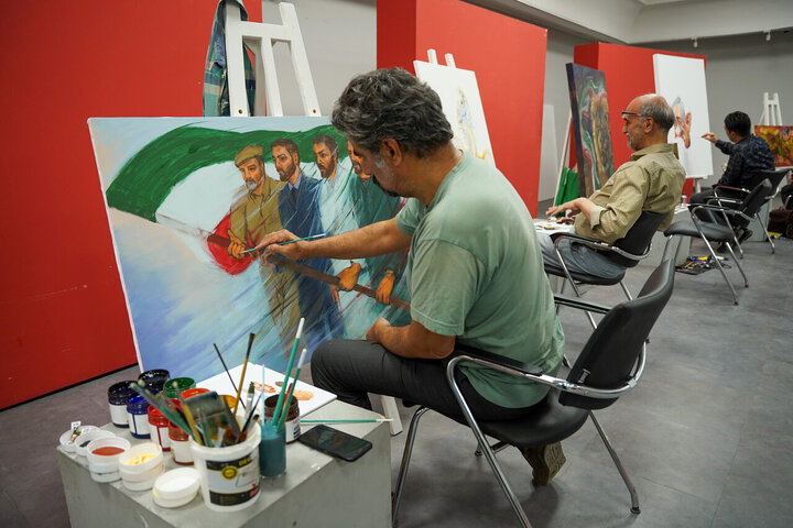 Photos: "My Homeland" art event held in Mashhad