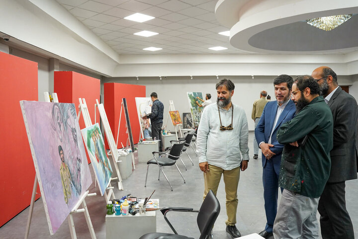 Photos: "My Homeland" art event held in Mashhad