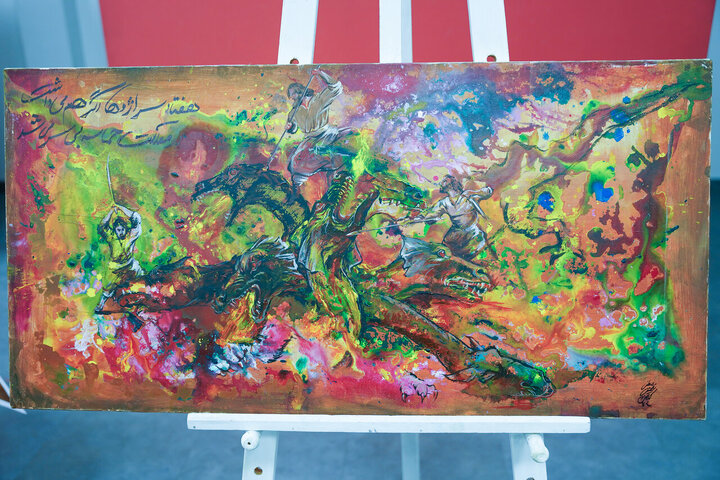 Photos: "My Homeland" art event held in Mashhad