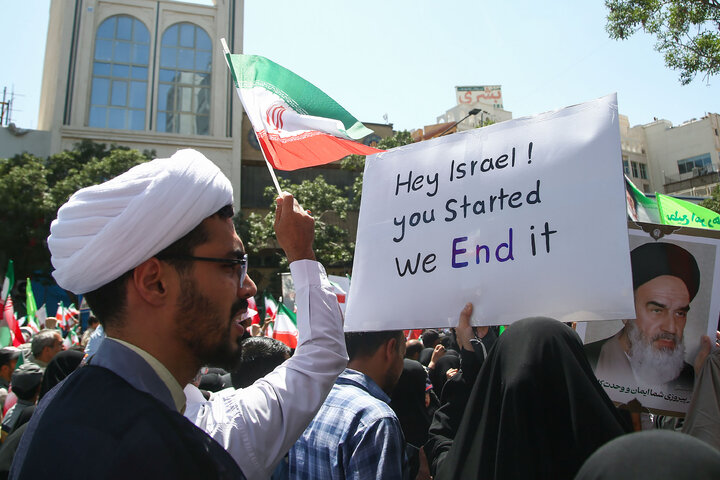 عکس خبری | راهپیمایی جمعه خشم و نصر مردم مشهد