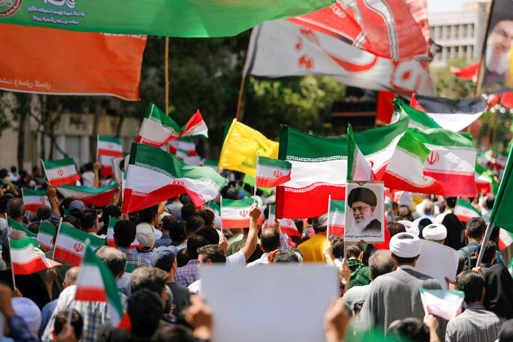 عکس خبری | راهپیمایی جمعه خشم و نصر مردم مشهد