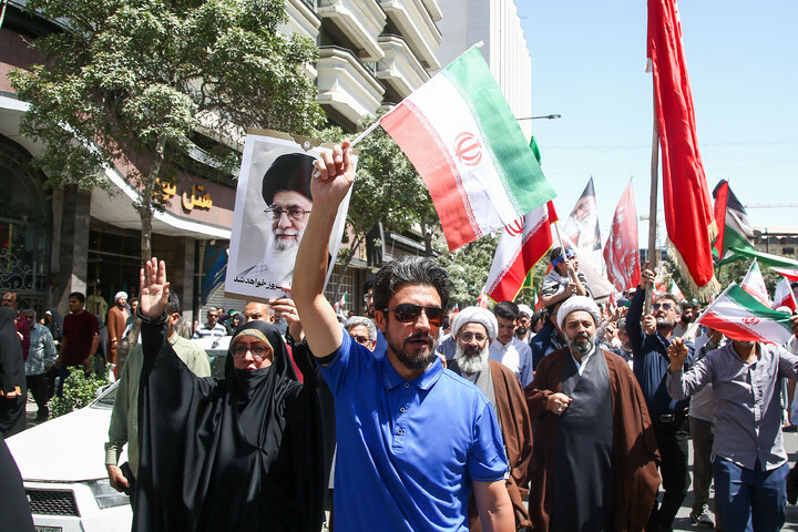 عکس خبری | راهپیمایی جمعه خشم و نصر مردم مشهد