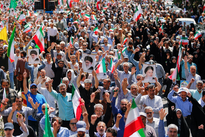 عکس خبری | راهپیمایی جمعه خشم و نصر مردم مشهد