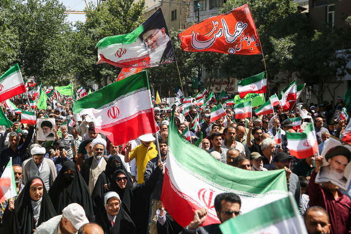 عکس خبری | راهپیمایی جمعه خشم و نصر مردم مشهد