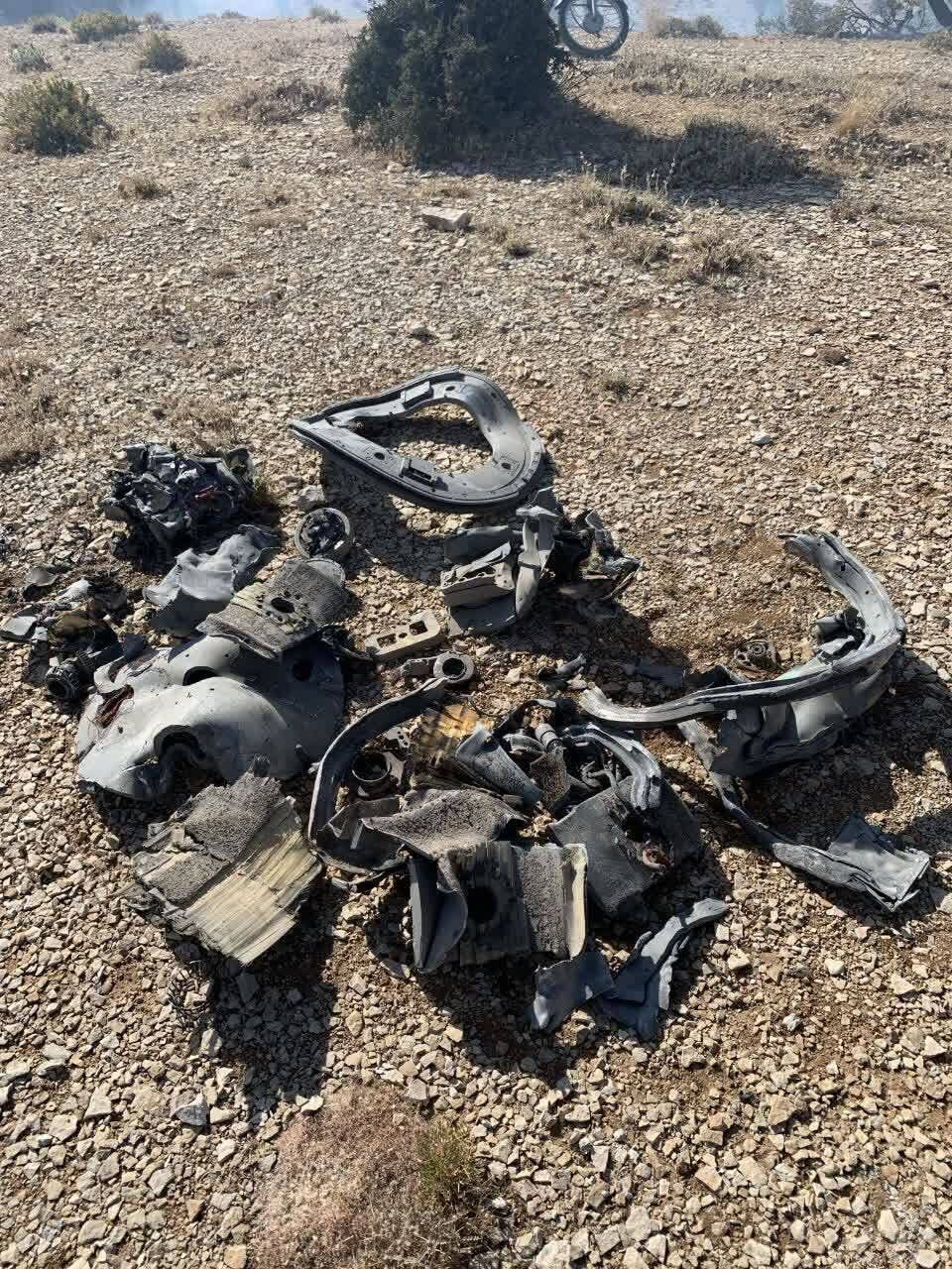 منظومة الدفاع الجوي تسقط مسيرة متطورة للكيان الصهيوني غرب إيران