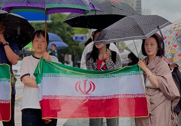 Galeri Foto: Warga Korea Selatan Berunjuk Rasa Kecam Invasi Rezim Zionis ke Iran
