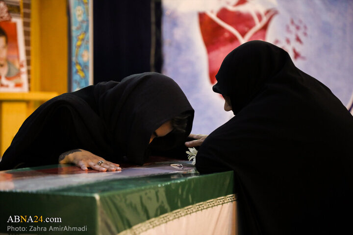 Photos: Funeral of 2 women martyred in Zionist regime attacks held in Tehran