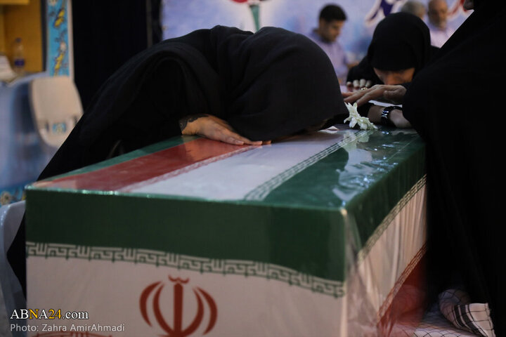 Photos: Funeral of 2 women martyred in Zionist regime attacks held in Tehran