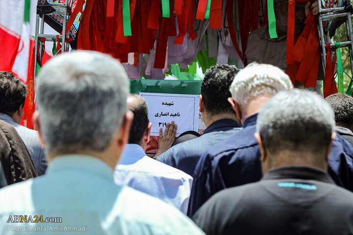 Photos: Funeral of 2 women martyred in Zionist regime attacks held in Tehran