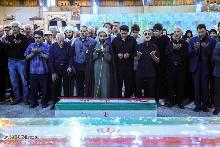 Photos: Funeral of 2 women martyred in Zionist regime attacks held in Tehran