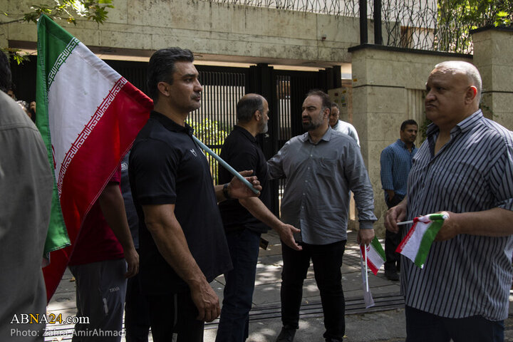 Photos: Iran's sports community gathers to condemn killing of athletes and civilians by Zionist regime