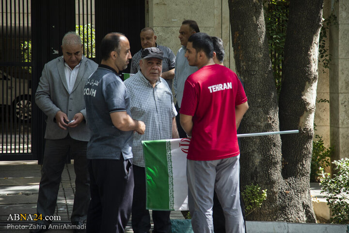 Photos: Iran's sports community gathers to condemn killing of athletes and civilians by Zionist regime