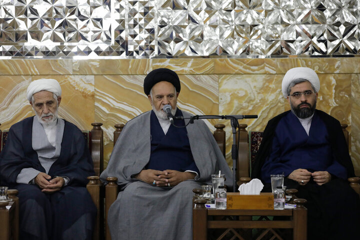 Photos: Group of clerics meet with custodian of Astan Quds Razavi