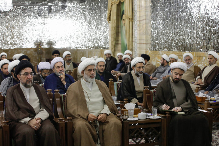 Photos: Group of clerics meet with custodian of Astan Quds Razavi