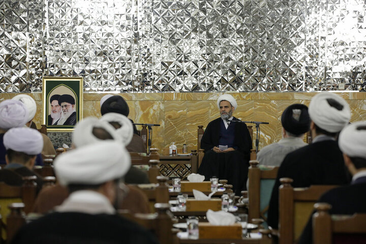 Photos: Group of clerics meet with custodian of Astan Quds Razavi