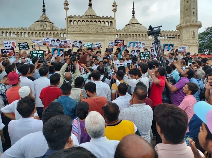 Photos: Demonstration in Lucknow, India, in support of Islamic Republic of Iran