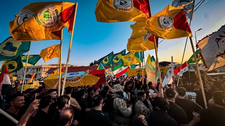 تشييع شهداء العدوان الصهيوني الحاج ابو علي الخليل ونجله والسيد حيدر الموسوي