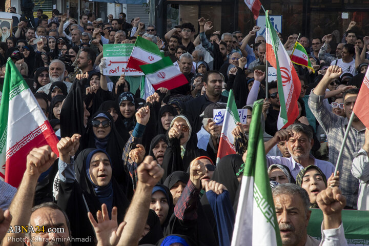 تجمع مردمی در تهران در محکومیت تجاوز آمریکا