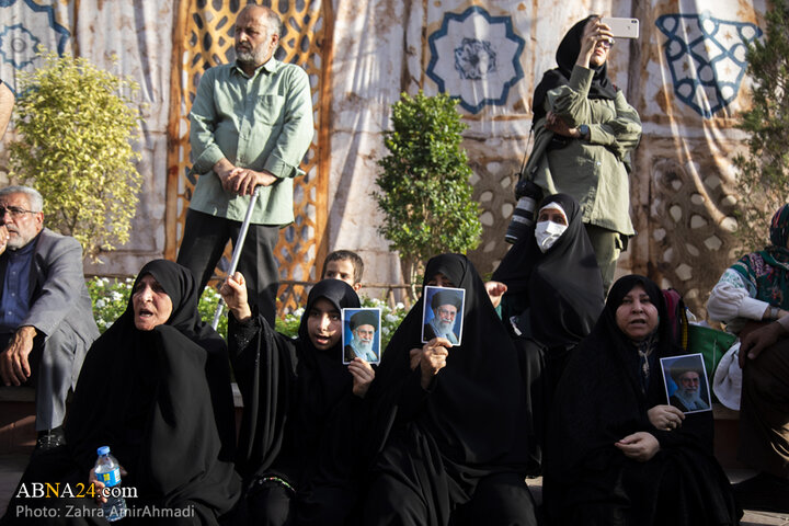 تجمع مردمی در تهران در محکومیت تجاوز آمریکا