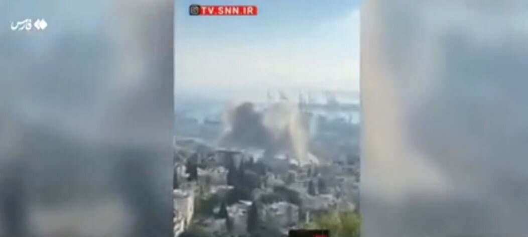 Video / Israel's Channel 12: Iranian missiles hit targets without any warning