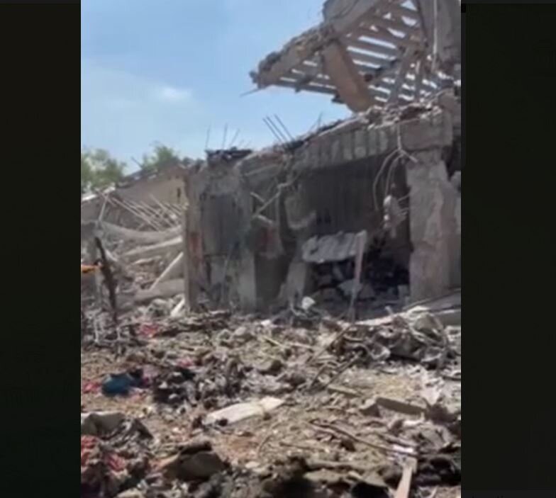 Video: After Iranian missiles hit occupied territories