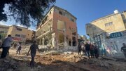 Israeli occupation forces carries out mass demolition in Nur Shams camp