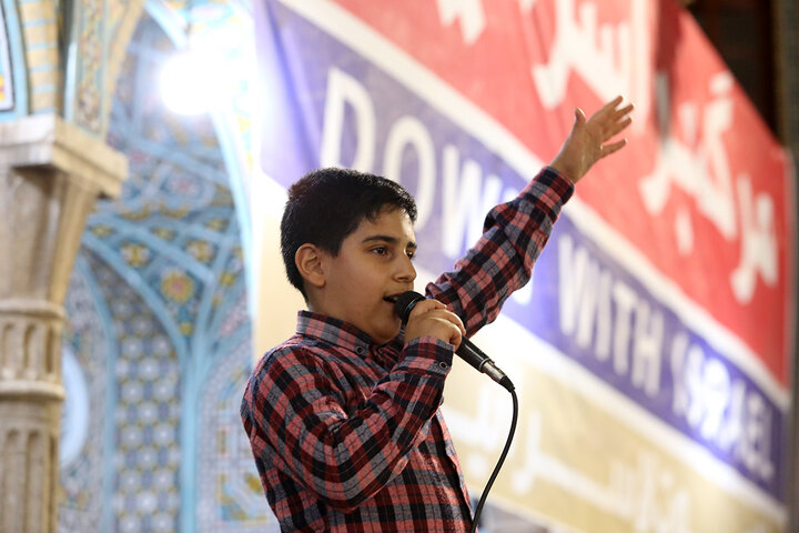 گزارش تصویری | اعلام انزجار و فریاد انتقام مردم قم علیه تجاوز آمریکا به خاک ایران