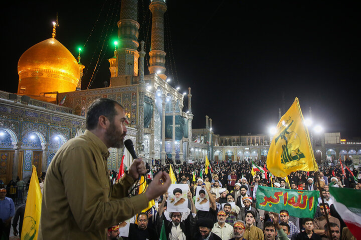 گزارش تصویری | اعلام انزجار و فریاد انتقام مردم قم علیه تجاوز آمریکا به خاک ایران