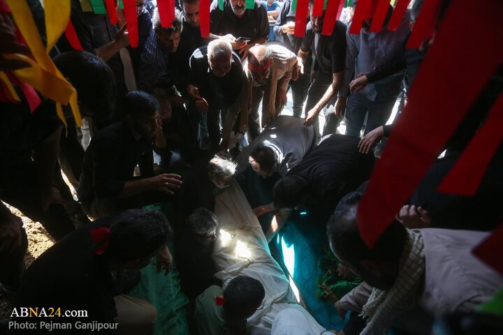 گزارش تصویری | مراسم تشییع شهید «علیرضا اسماعیلی» در پیربکران اصفهان