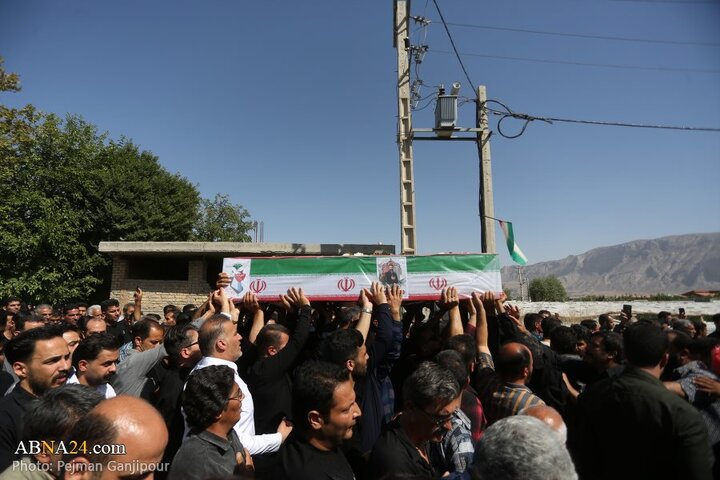 گزارش تصویری | مراسم تشییع شهید «علیرضا اسماعیلی» در پیربکران اصفهان
