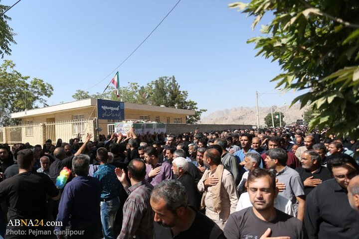 گزارش تصویری | مراسم تشییع شهید «علیرضا اسماعیلی» در پیربکران اصفهان