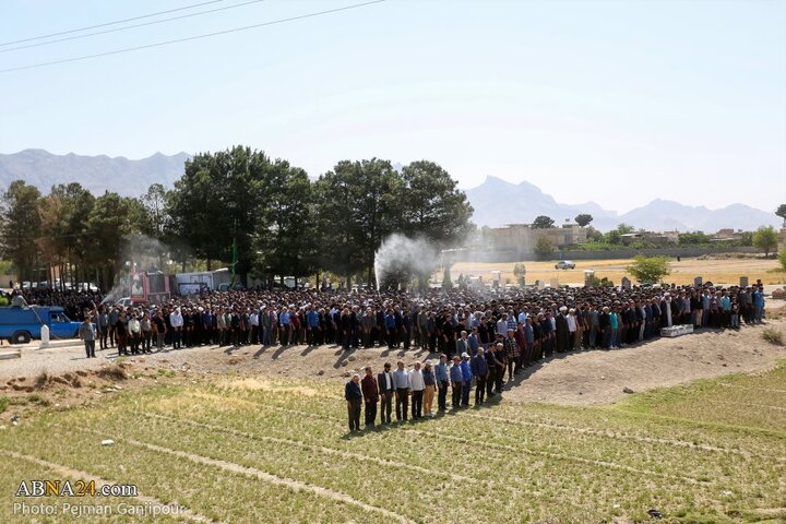 گزارش تصویری | مراسم تشییع شهید «علیرضا اسماعیلی» در پیربکران اصفهان