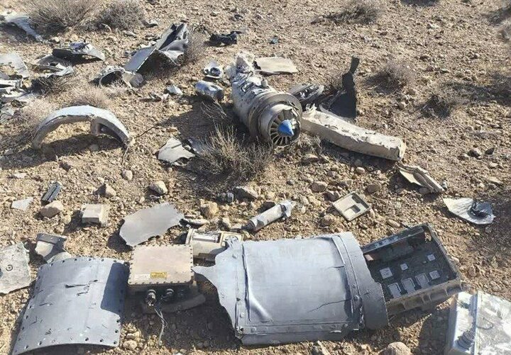 مشاهد تظهر تدمير طائرة هيرمس الإسرائيلية في محافظة المركزي