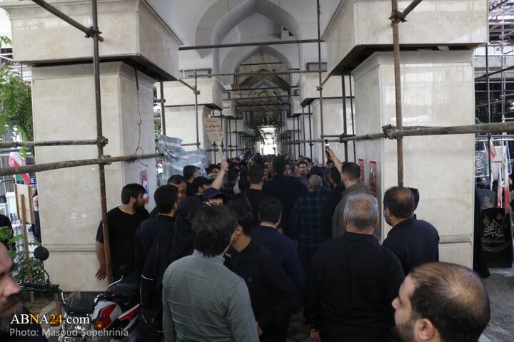 تشییع پیکر شهید حامد خیراللهی شهید مبارزه با اسرائیل در شهر تبریز
