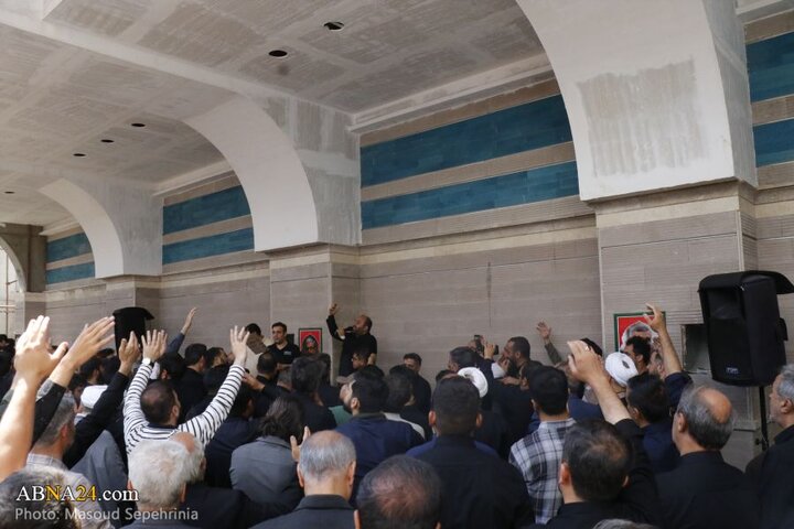 تشییع پیکر شهید حامد خیراللهی شهید مبارزه با اسرائیل در شهر تبریز