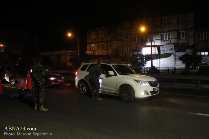 ایست بازرسی پل سرداران فاتح در تبریز