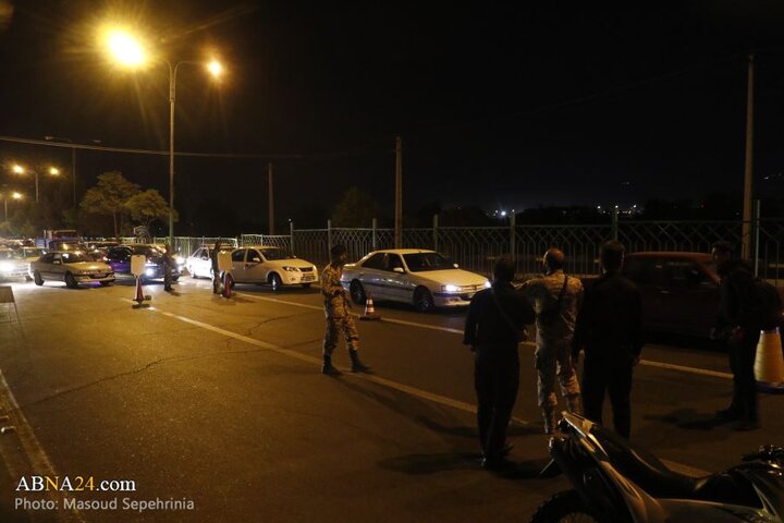 ایست بازرسی پل سرداران فاتح در تبریز