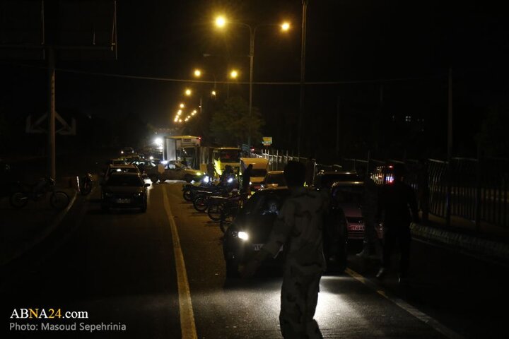 ایست بازرسی پل سرداران فاتح در تبریز