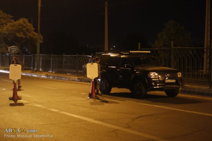 ایست بازرسی پل سرداران فاتح در تبریز