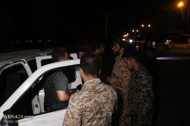 ایست بازرسی پل سرداران فاتح در تبریز