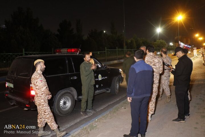 ایست بازرسی پل سرداران فاتح در تبریز