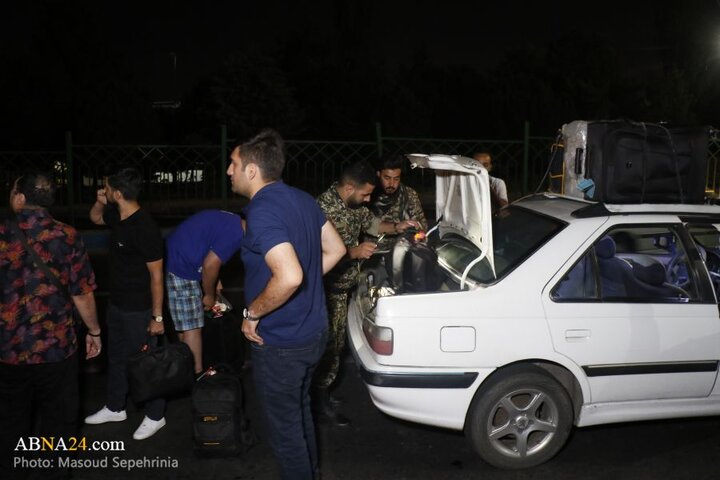 ایست بازرسی پل سرداران فاتح در تبریز