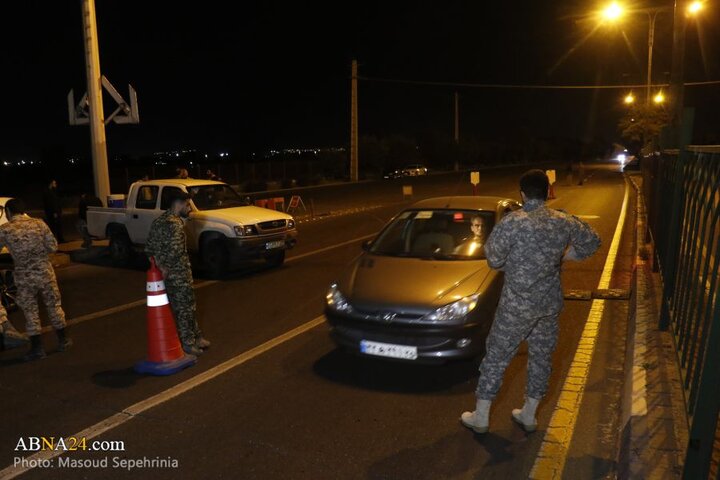 ایست بازرسی پل سرداران فاتح در تبریز