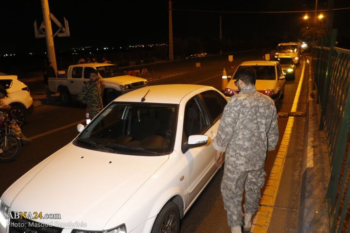 ایست بازرسی پل سرداران فاتح در تبریز