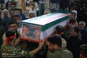 Galeri Foto: Penghormatan Terakhir Warga Isfahan dengan Jenazah Syahid Mayor Jenderal Mehdi Rabbani