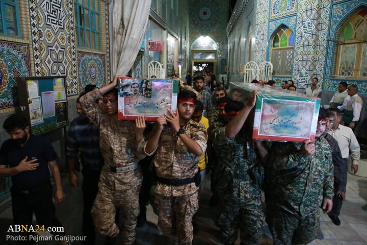 مراسم وداع مردم اصفهان با پیکر سرلشکر شهید مهدی ربانی