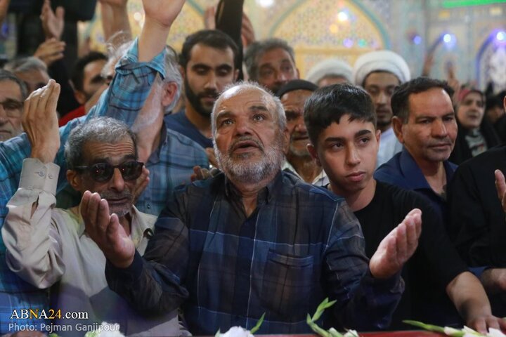 مراسم وداع مردم اصفهان با پیکر سرلشکر شهید مهدی ربانی